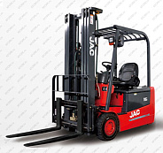 Электрический автопогрузчик JAC 1,8 т 500 Ач 3 опоры