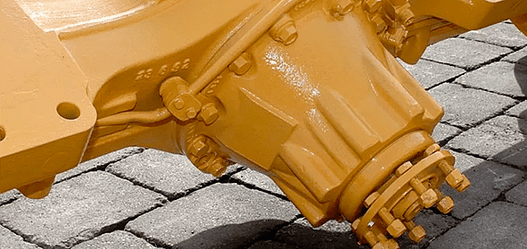 Ремонт моста погрузчика